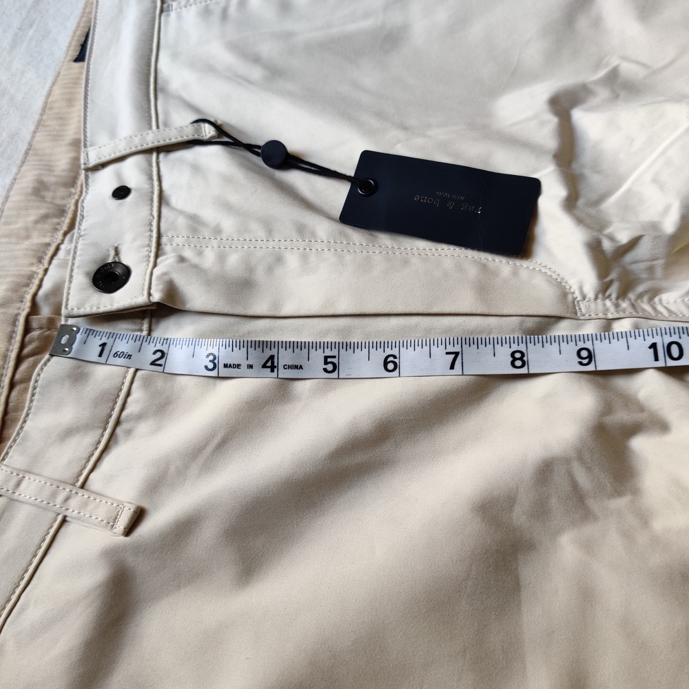 Rag & Bone Standard Chino Pants Mens 36x32 Natural Gray Stretch $228 New NWT - Picture 15 of 16